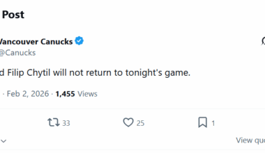 Forward Filip Chytil will not return to tonight's game.