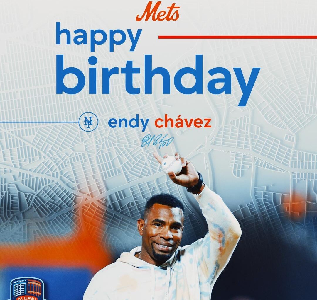 [Mets] "Happy birthday, Endy! 🎉"