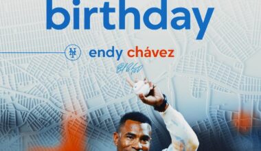 [Mets] "Happy birthday, Endy! 🎉"