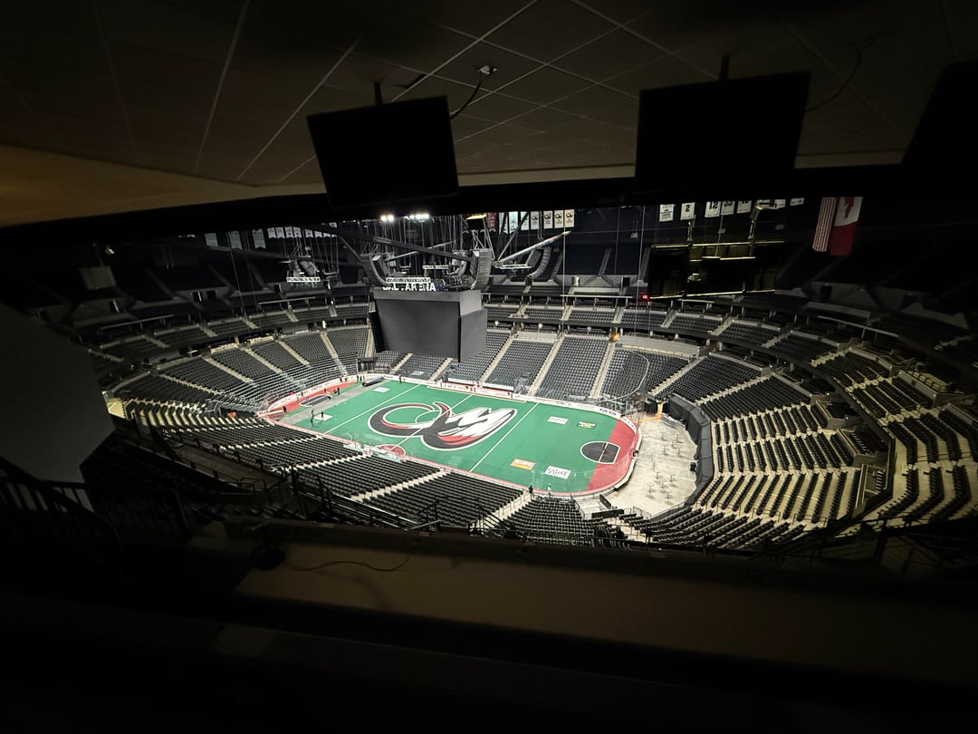 Got to tour Ball arena yesterday!