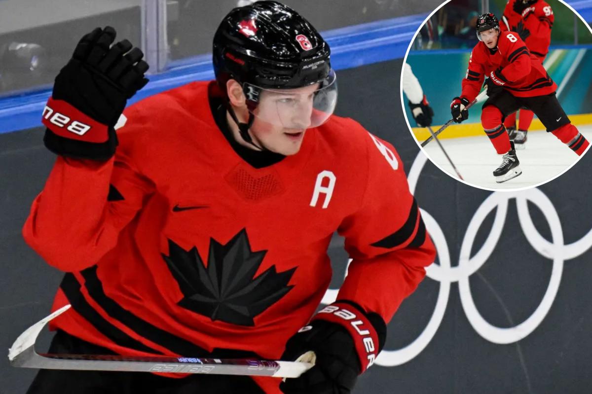 Cale Makar leaving distinctive mark for Canada in Olympic debut