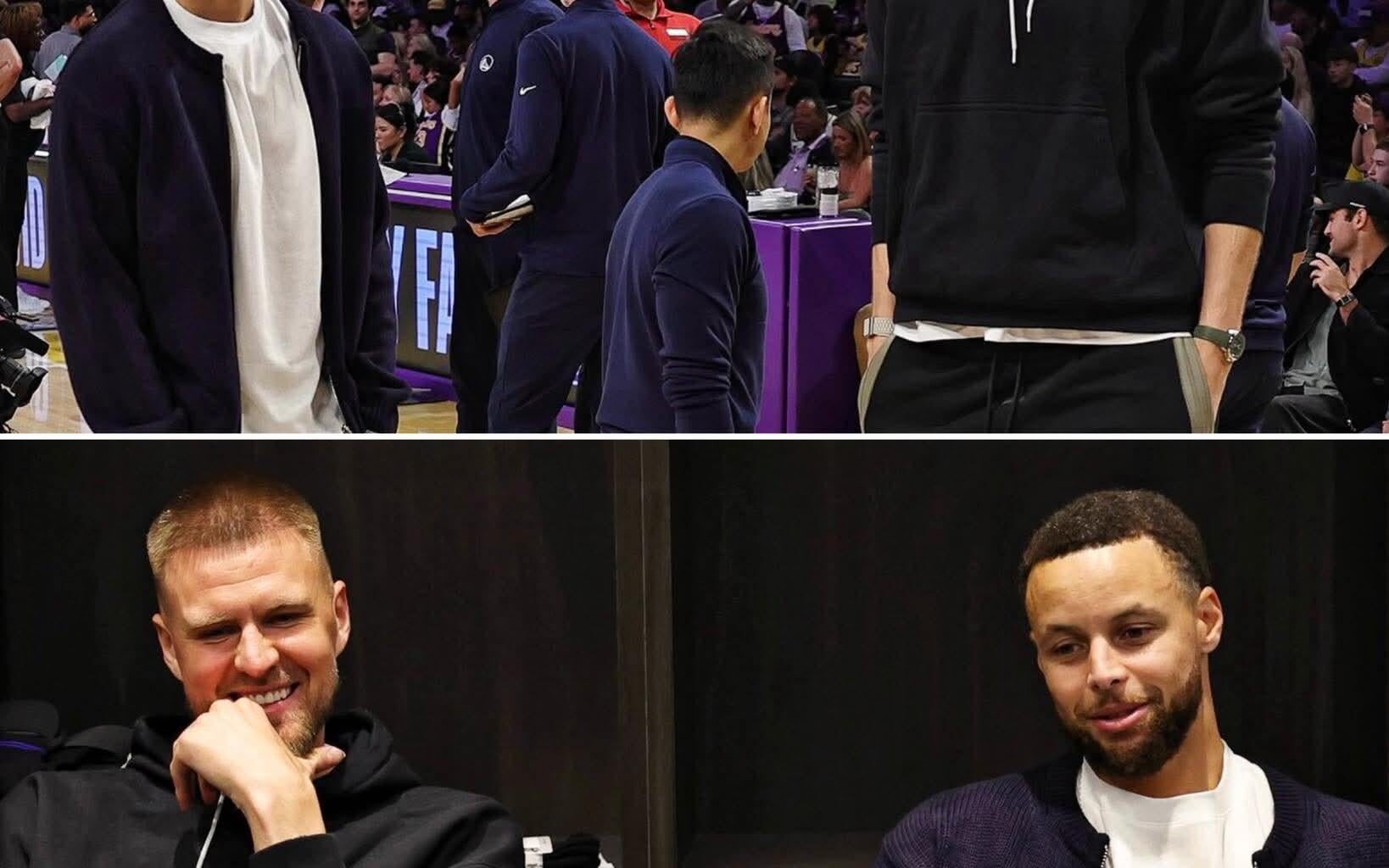 Stephen Curry x Kristaps Porzingis 👨🏼‍🍳🦄