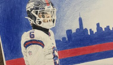 Drawing helps me pass time during the offseason