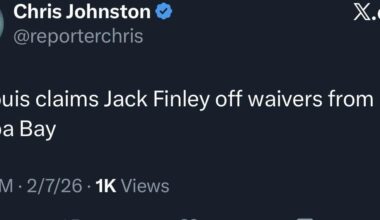 Finley Claimed by STL