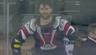 Tommy with the Gordie Howe hat trick lmfao