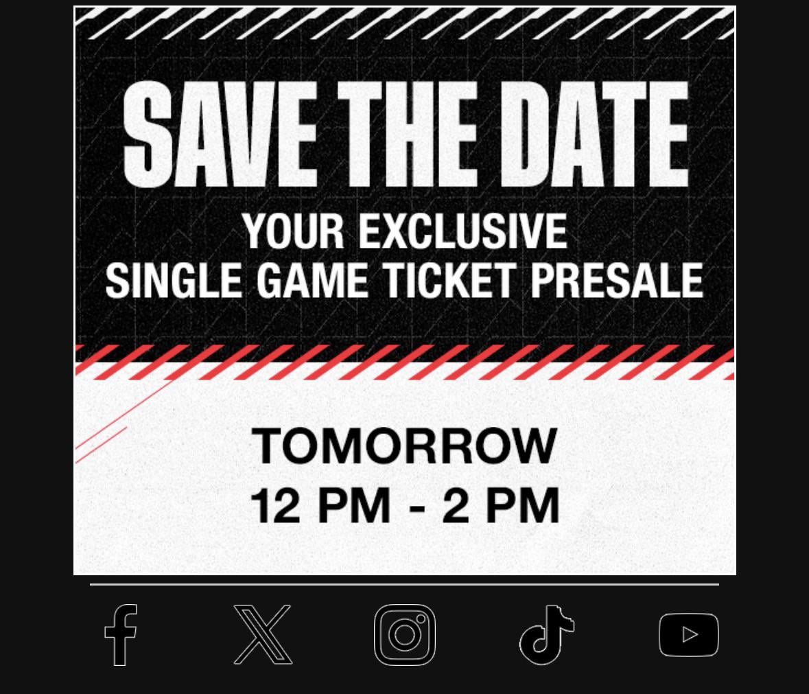 Who ever is waiting for the presale code check your email this is what I just got. But please do share if you have a code thank you.