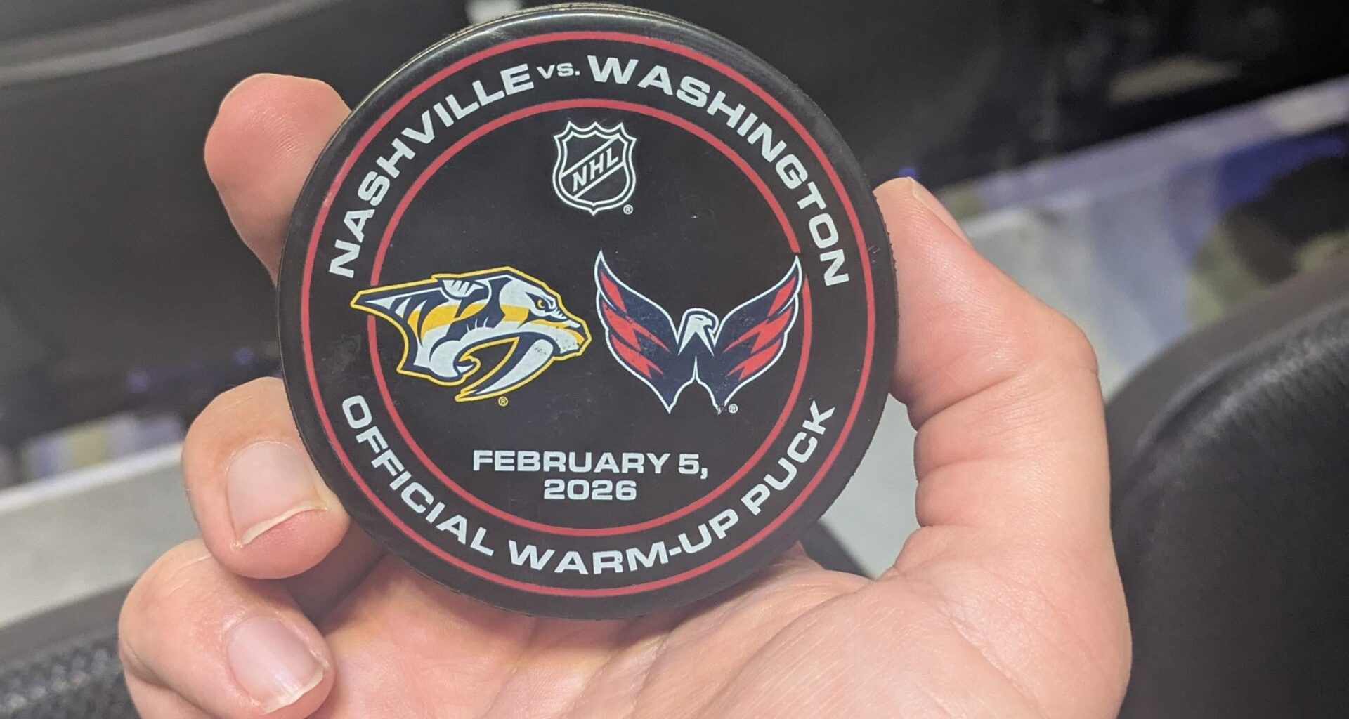 Got this at the game last night!