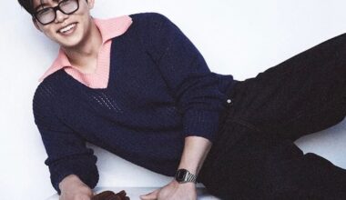 Hyeseong Kim got in his photoshoot bag and modeled for Arena Korea.