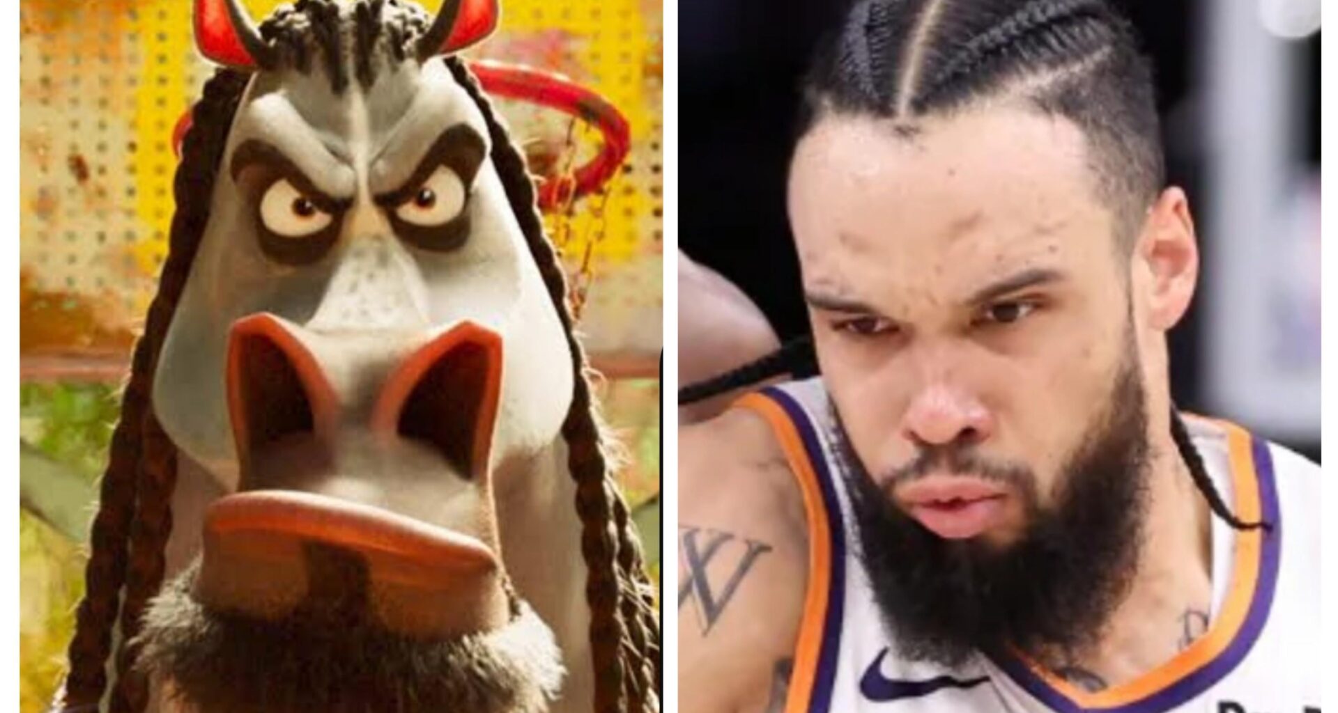 The bad guy in Steph's movie is Dillon Brooks