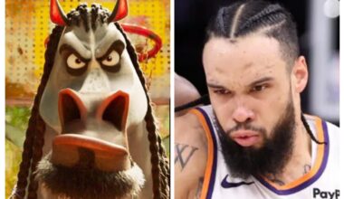 The bad guy in Steph's movie is Dillon Brooks