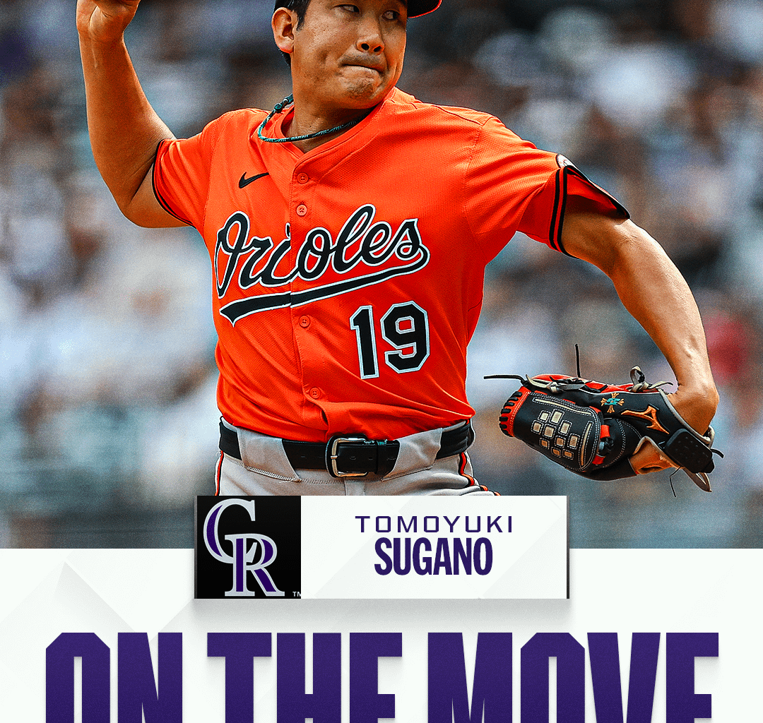 Rockies, RHP Tomoyuki Sugano reportedly agree to 1-year deal, per MLB.com's Thomas Harding.