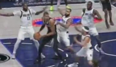 "Why does Wemby shoot so many 3's?  Why doesn't he have more interior scoring?"