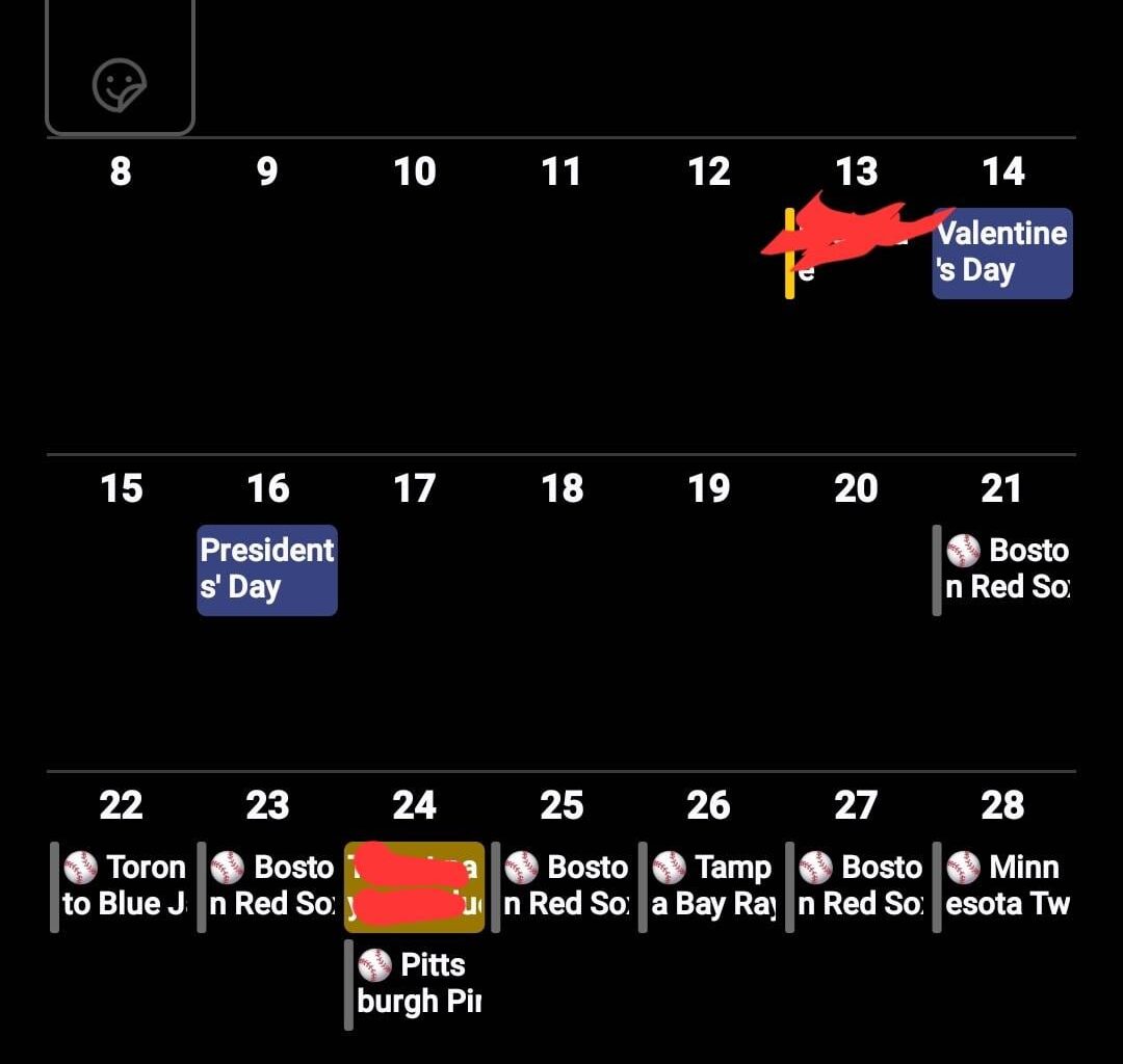 It's been a wicked long cold winter but you know good weather is on It's way when Spring Training games show up on your calendar. LFG Sox!