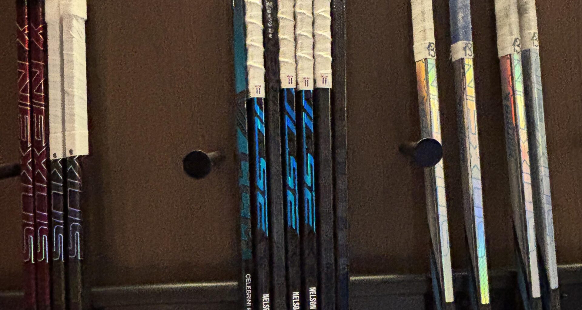 Brock Nelson’s sticks