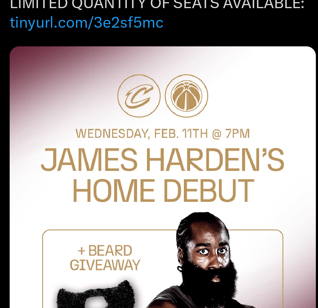 Tomorrow night: 19,433 beards.