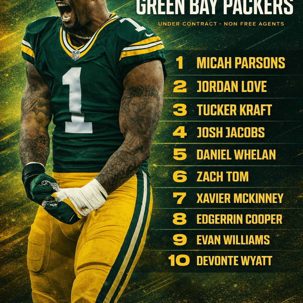 Top 10 Packers Under Contract
