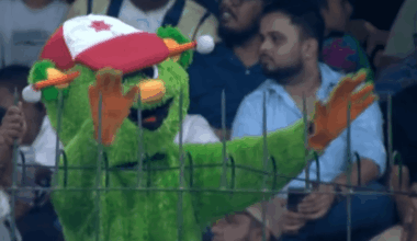 Bootleg Orbit showed up at the USA Pakistan Cricket World Cup match