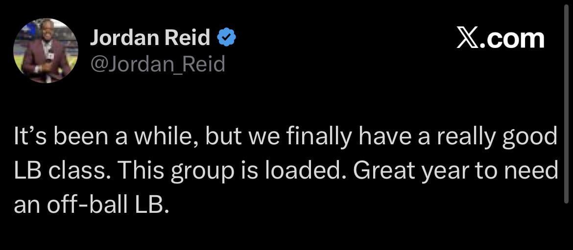 Outside of Sonny Styles, what linebacker would you want the Panthers to draft?