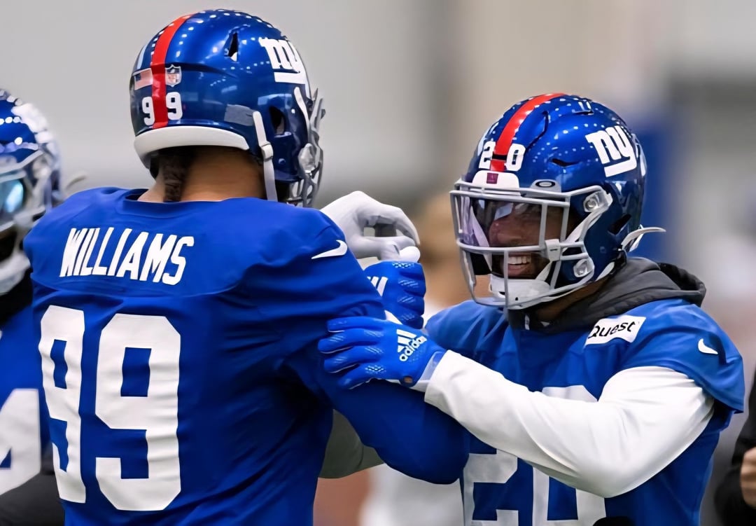 Congratulations to former New York Giants Captains Leonard Williams and Julian Love on becoming Super Bowl Champions!