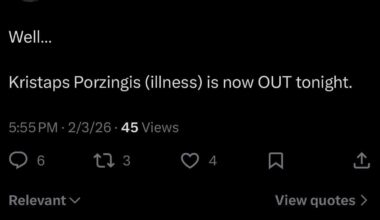 KP now out (hopefully traded) 😂😂😂