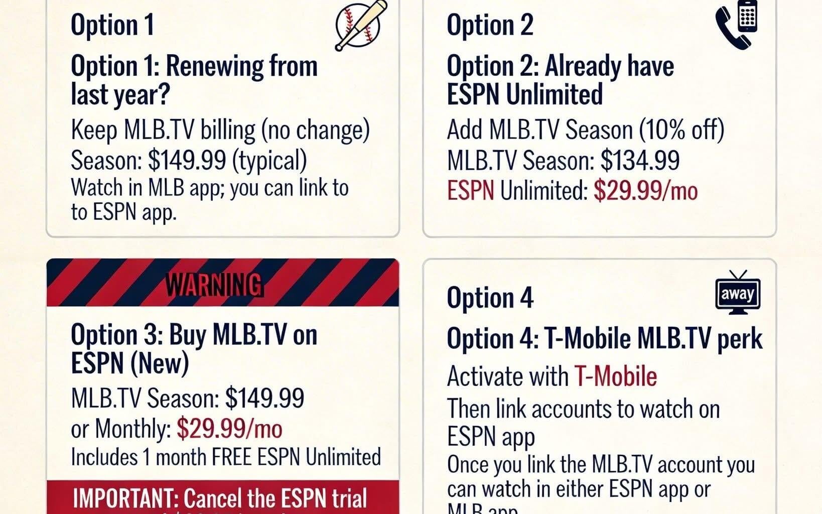 MLB.TV in 2026: OUT-OF-MARKET GAMES ONLY