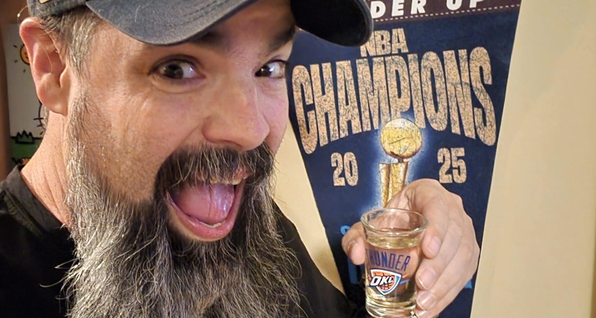 OKC Victory Shot #40 of the '25-'26 Season! 🌩💙🪄💙🌩 Triple Double for iHart and Flamethrownin' Joe! 🔥