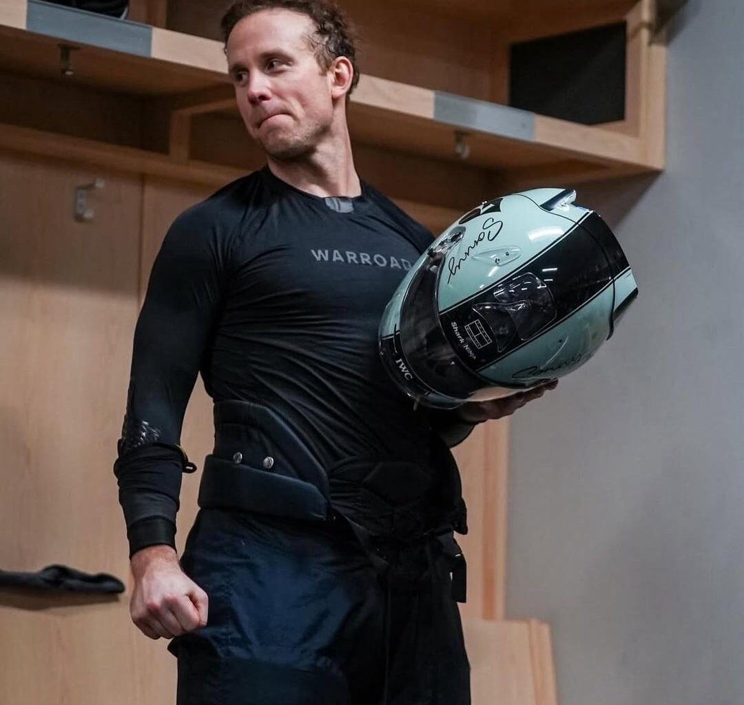 Schwartz gets the helmet from Gaudreau & leaderboard