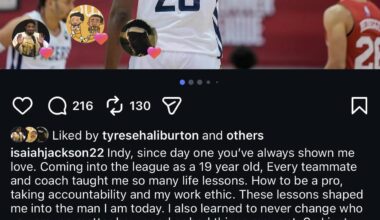 Isaiah Jackson’s farewell message