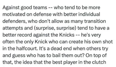 Stefan Bondy shares his opinion on people saying that Jalen Brunson shoots too much