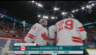 Binnington’s stats from today’s start: 26 saves on 26 shots. 1.00 sv%. 0.00 GAA.