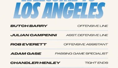 Congrats to Sean Spence on becoming the ILB Coach for the Chargers!