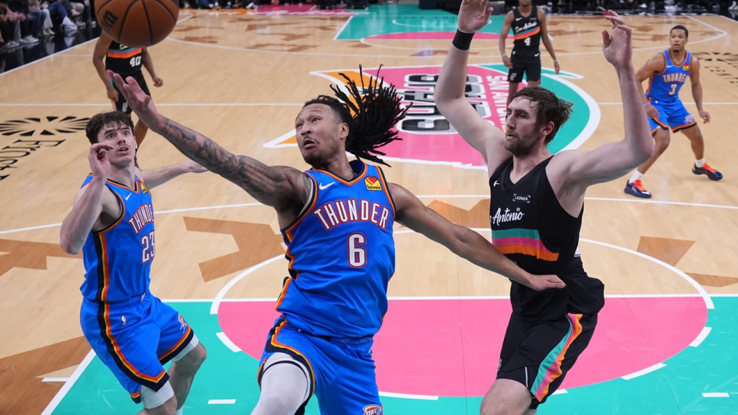 NBA investigates OKC Thunder player absences due to injury in Spurs game