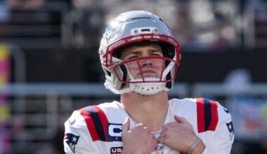 If Drake Maye was "feeling great," why did he get a painkilling injection?