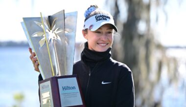 Nelly Korda declared winner after LPGA's decision to shorten opener amid extreme cold