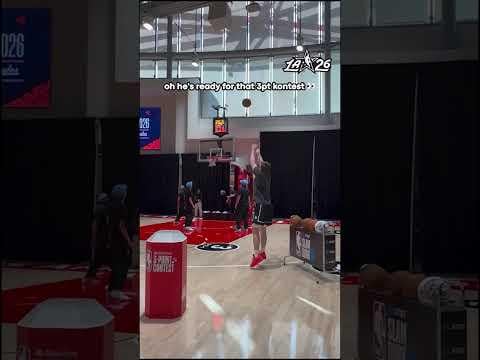 Kon getting shots up ahead of the 3PT Contest