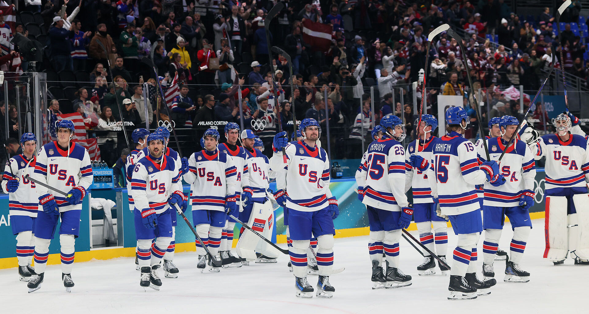 USA vs. Latvia score, live updates: US Olympic men's hockey wins 5-1 on Brock Nelson's two goals - NBC Olympics