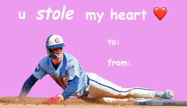 Start sending out your Valentine's Day cards Cubs fans!
