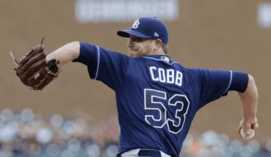 Alex Cobb days away until opening day