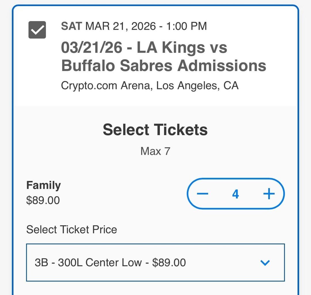 Kings pushing family “fun” 4-packs starting at $356