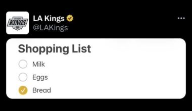 [Kings] Shopping list: