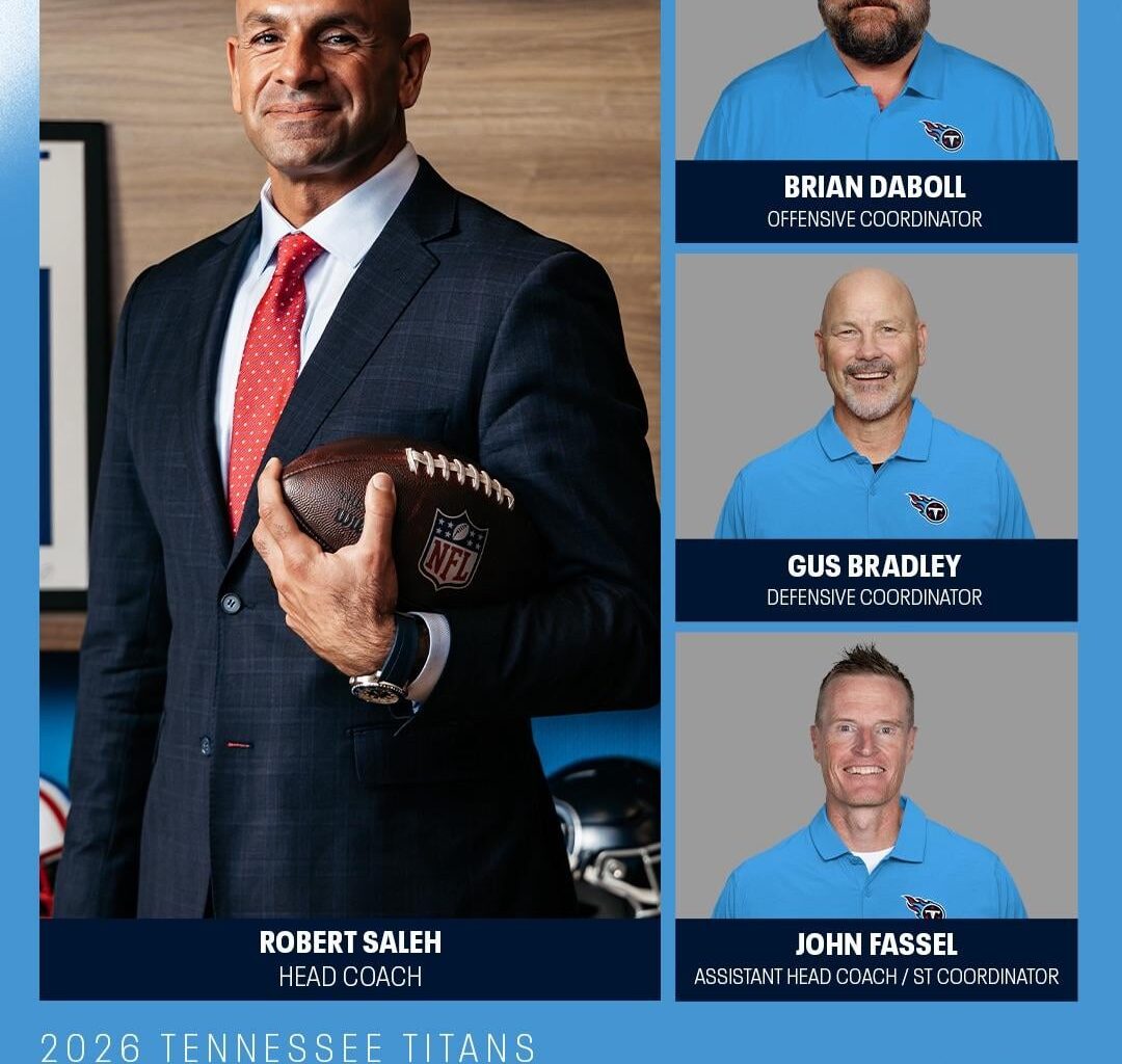 Titans coaching staff is now official