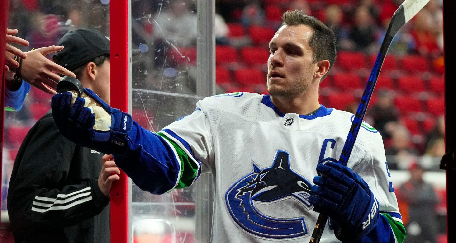 [dailyhive] Bo Horvat left Vancouver as a second-line centre. Three years later, the former Canucks' captain has established himself as a first-line centre good enough for Team Canada. In terms of recognition for his play, he says: “This is as good as it gets."