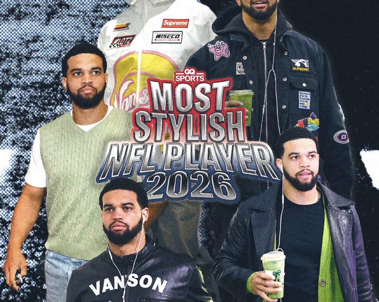 [GQ Magazine] Caleb Williams Is GQ’s Most Stylish Football Player (Again), (As Voted by fans) For the second year running, the Chicago Bear has been crowned his sport’s best-dressed player.