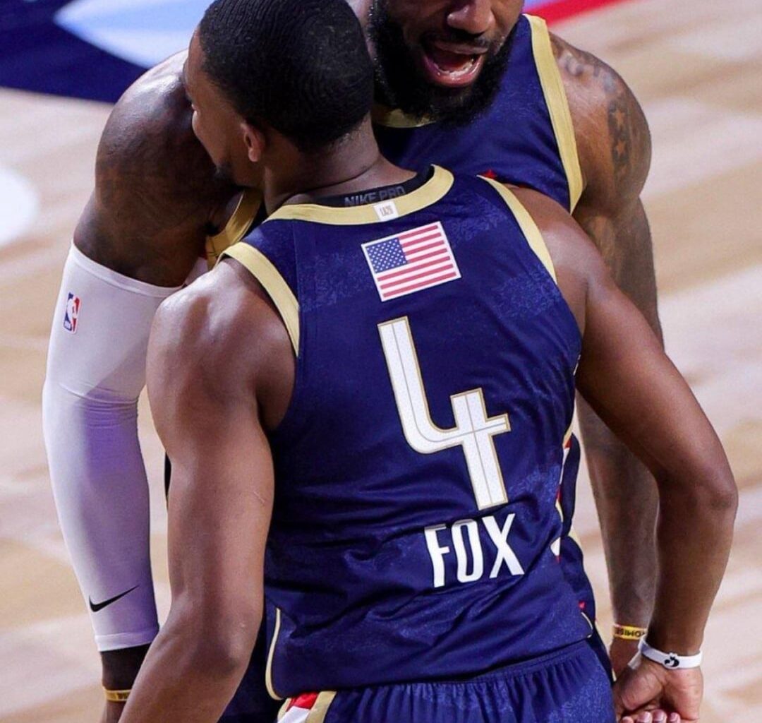 “I saw the picture with me and Bron, that picture for sure is getting framed, might have him sign it” - De’Aaron Fox