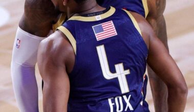 “I saw the picture with me and Bron, that picture for sure is getting framed, might have him sign it” - De’Aaron Fox