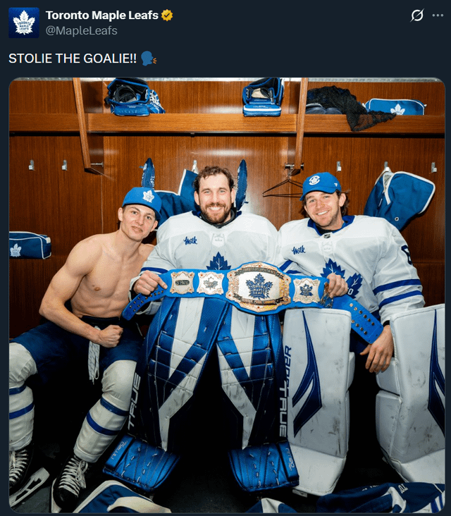 "STOLIE THE GOALIE!! 🗣️" Stolarz Finds His Form And Earns The Belt For The Leafs' Third Straight Win