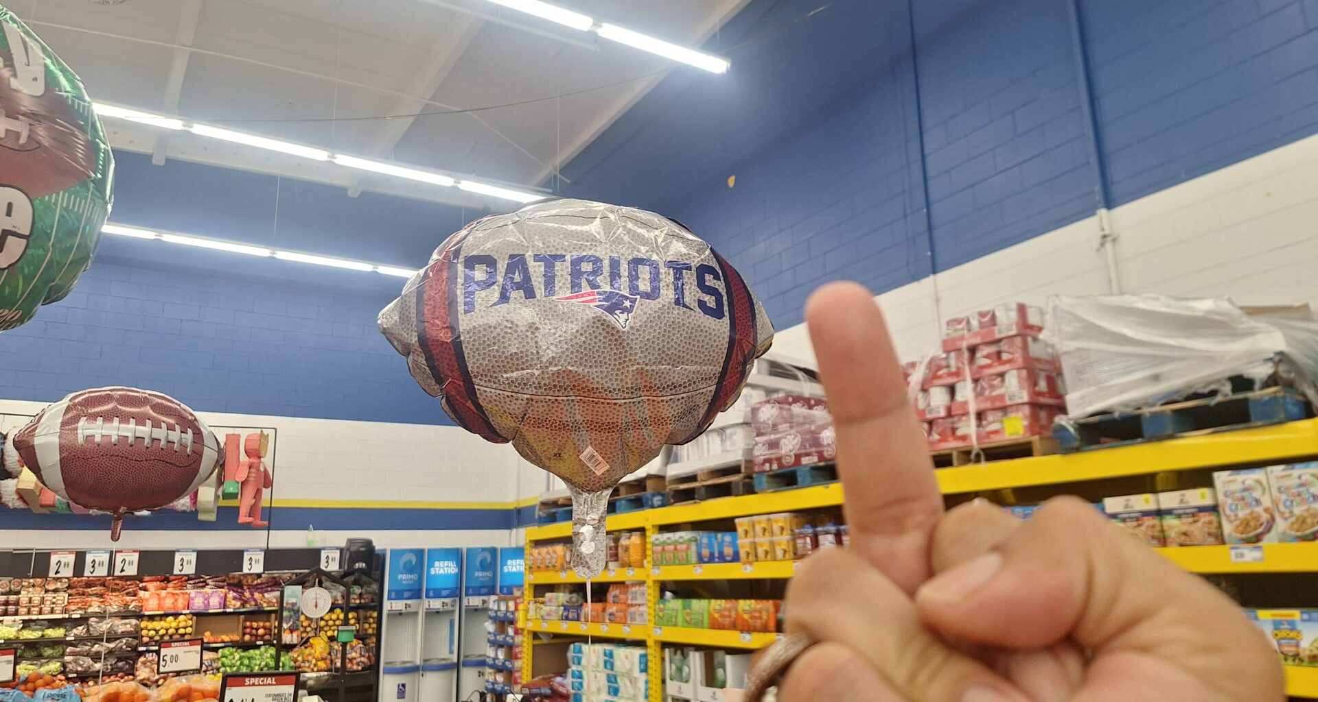 Them "Who are you rooting for in the Super Bowl?" Me "The Colts.."