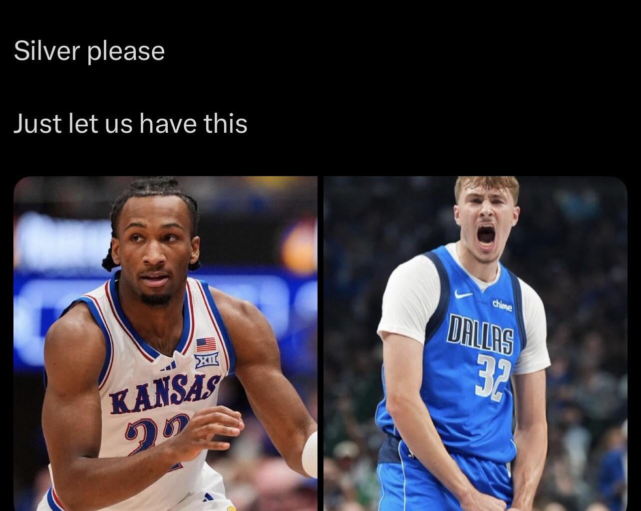 Ik Adam Silver got us 🤞