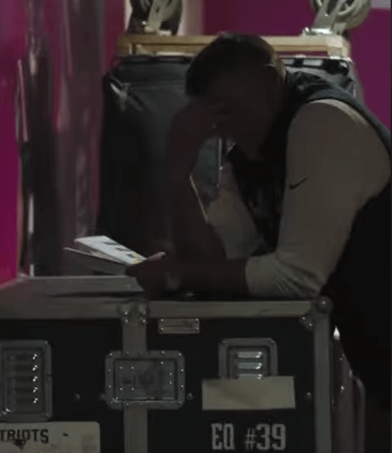 Vrabel greeted everyone after the game, and supported them, we need to support him. Devastated.