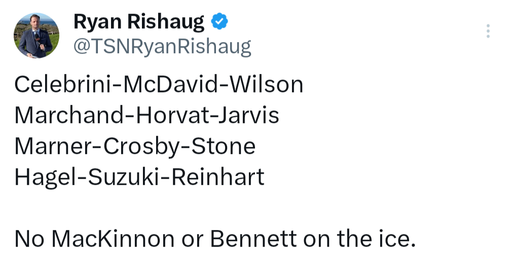 Team Canada practice this morning